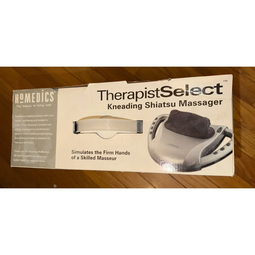 Homedics Therapist Select Kneading‎ Shiatsu Massager SM-100 TESTED